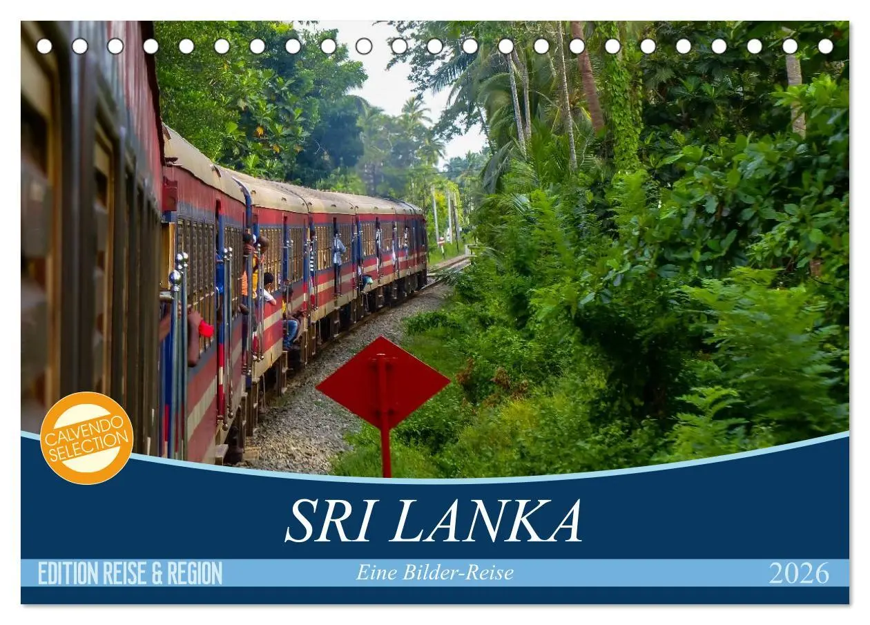 Cover: 9783516211689 | Sri Lanka - Eine Bilder-Reise (Tischkalender 2026 DIN A5 quer),...