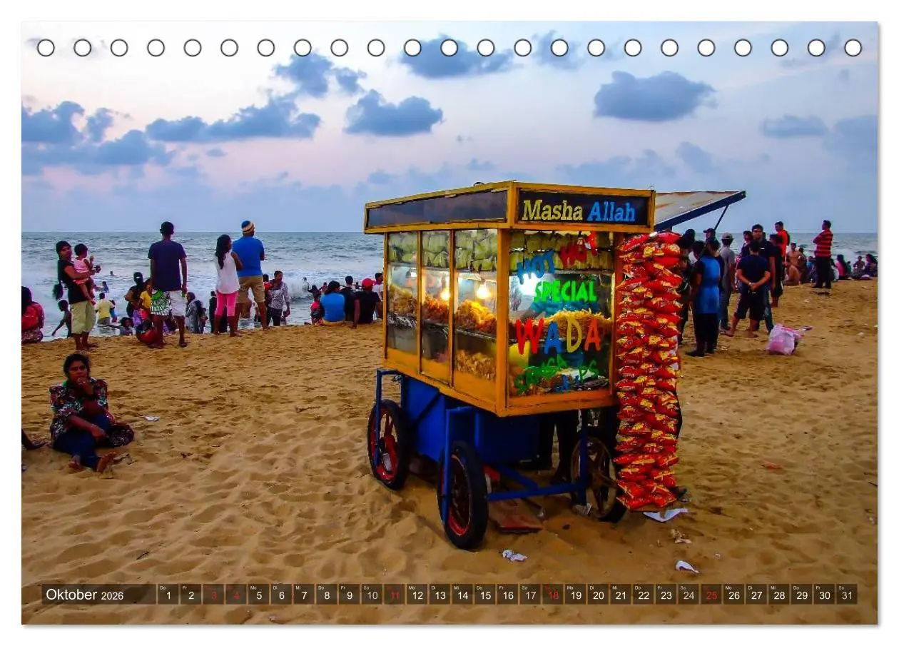 Bild: 9783516211689 | Sri Lanka - Eine Bilder-Reise (Tischkalender 2026 DIN A5 quer),...