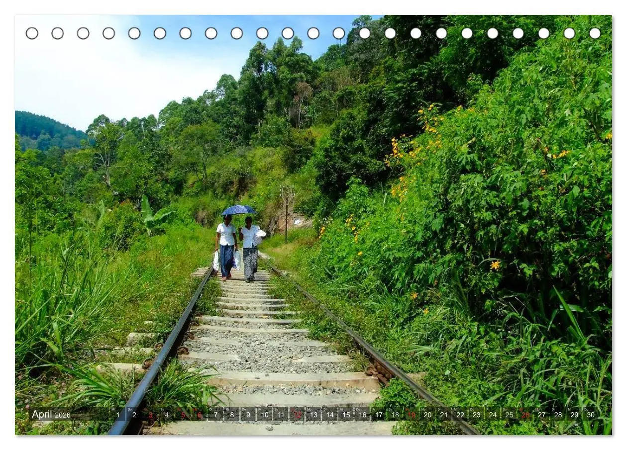 Bild: 9783516211689 | Sri Lanka - Eine Bilder-Reise (Tischkalender 2026 DIN A5 quer),...