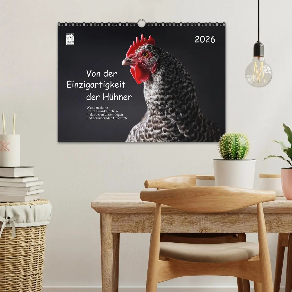 Bild: 9783516691689 | Von der Einzigartigkeit der Hühner 2026 (Wandkalender 2026 DIN A3...