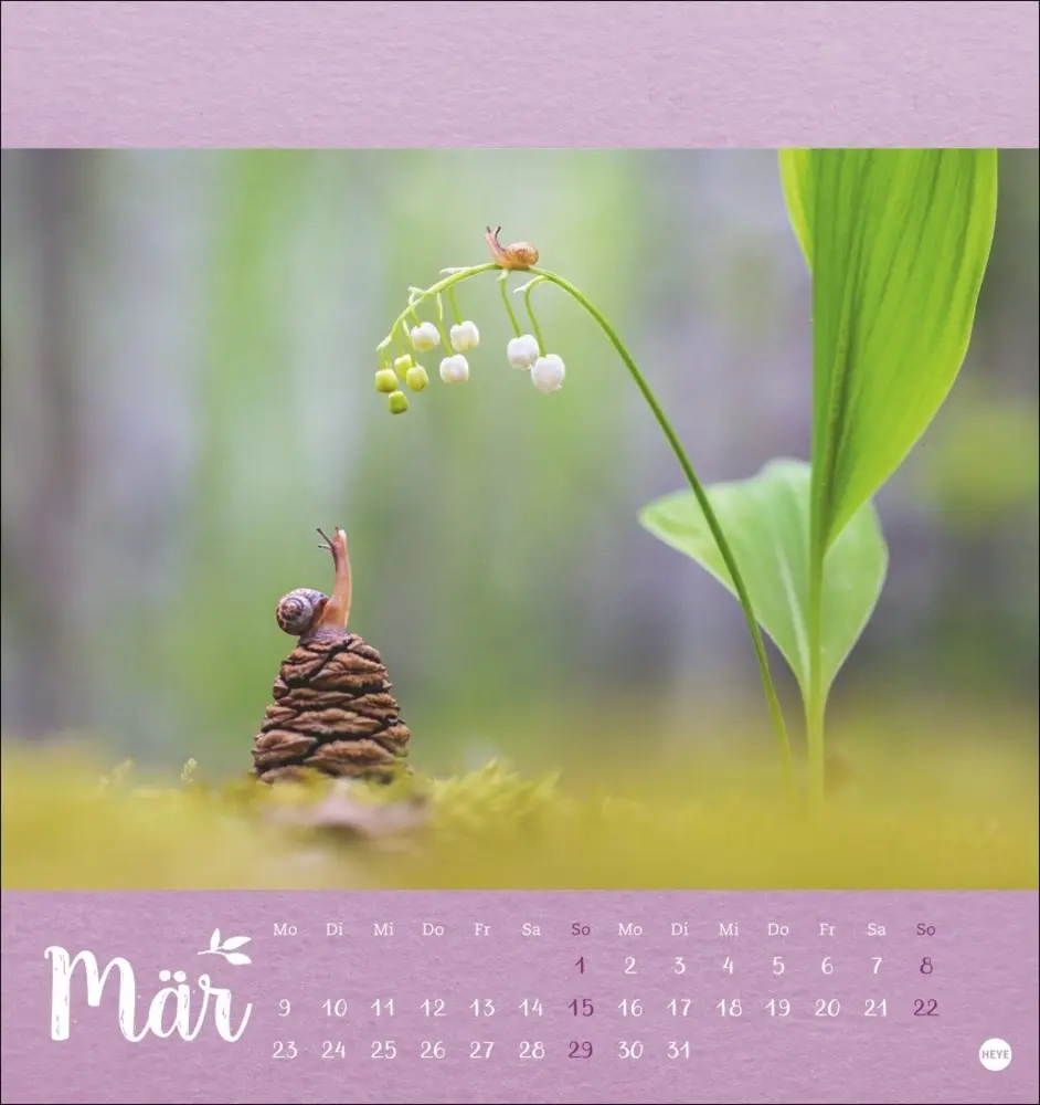 Bild: 9783756411689 | Vadim Trunov: Märchenhaftes Waldleben Postkartenkalender 2026 | Trunov