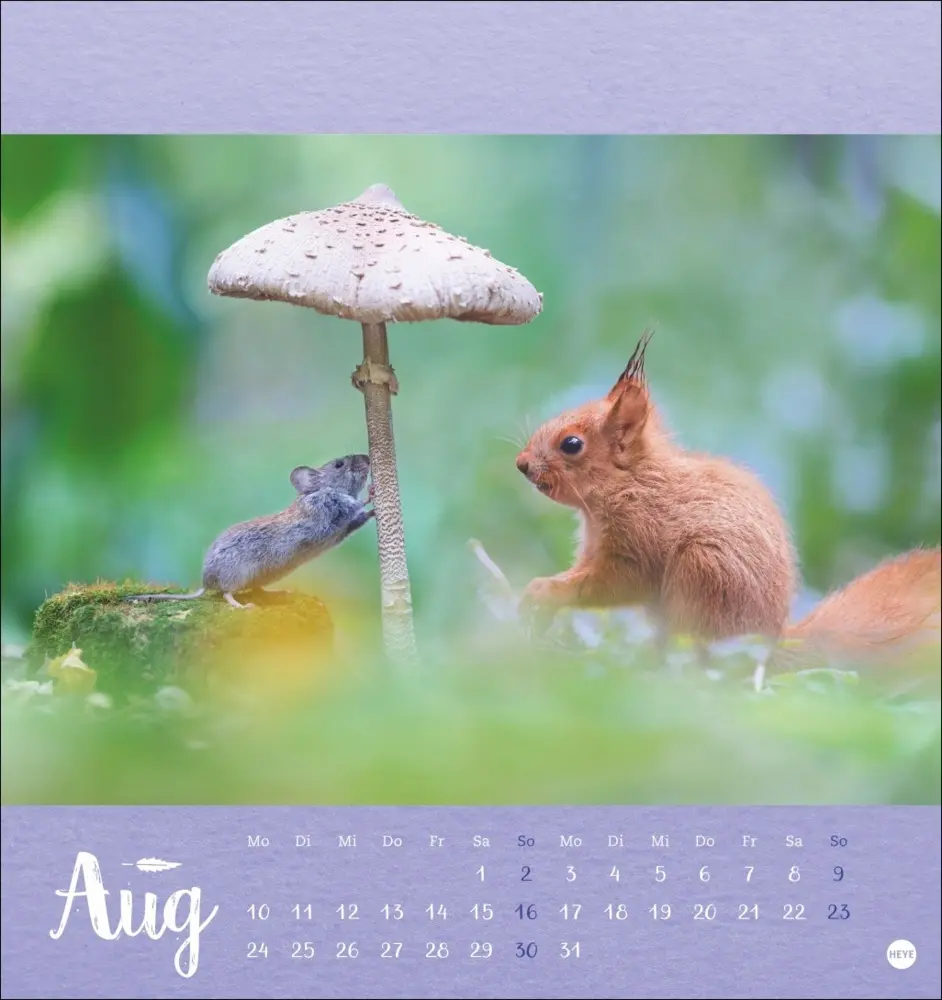 Bild: 9783756411689 | Vadim Trunov: Märchenhaftes Waldleben Postkartenkalender 2026 | Trunov