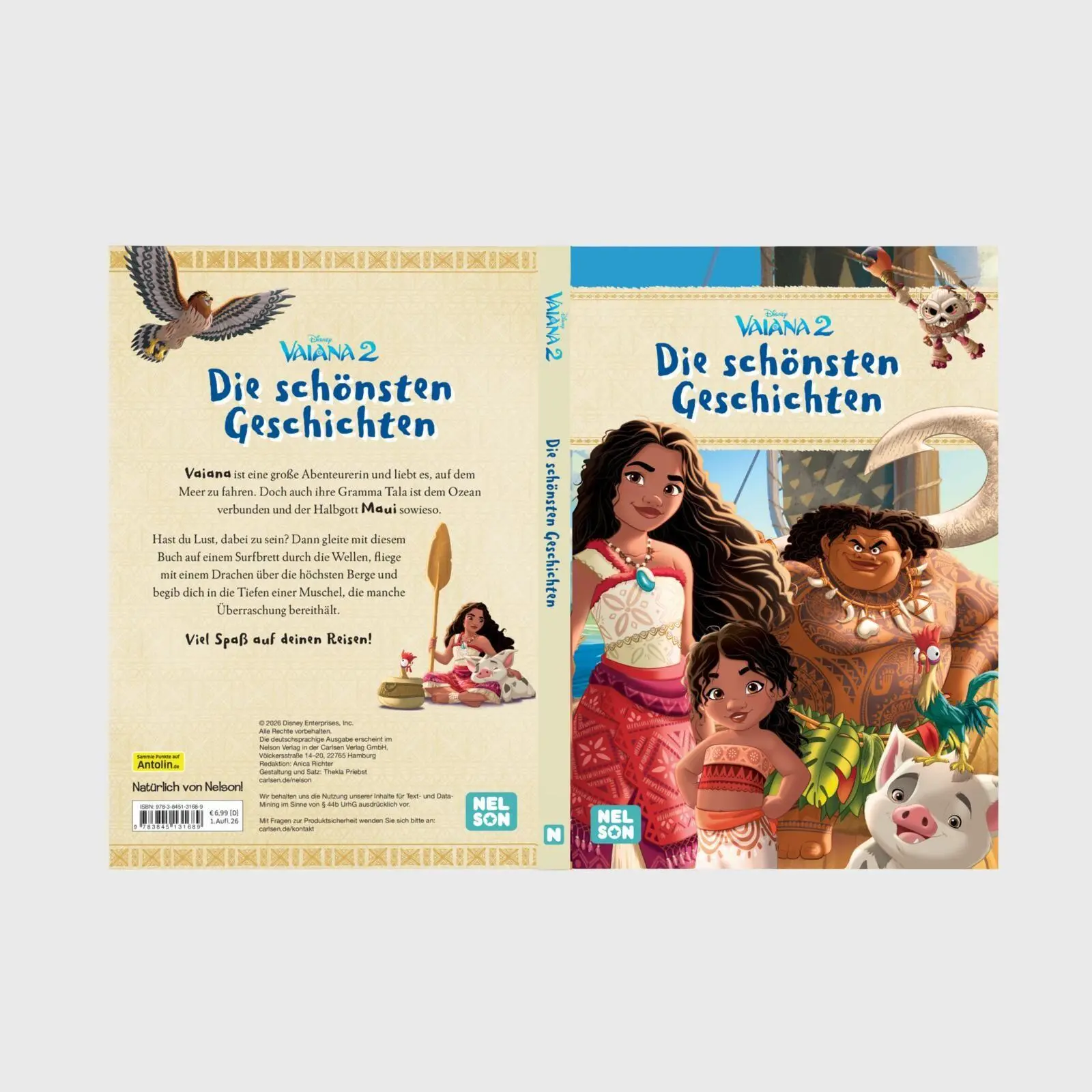Bild: 9783845131689 | Disney Vorlesebuch: Vaiana: Die schönsten Geschichten | Buch | 80 S.