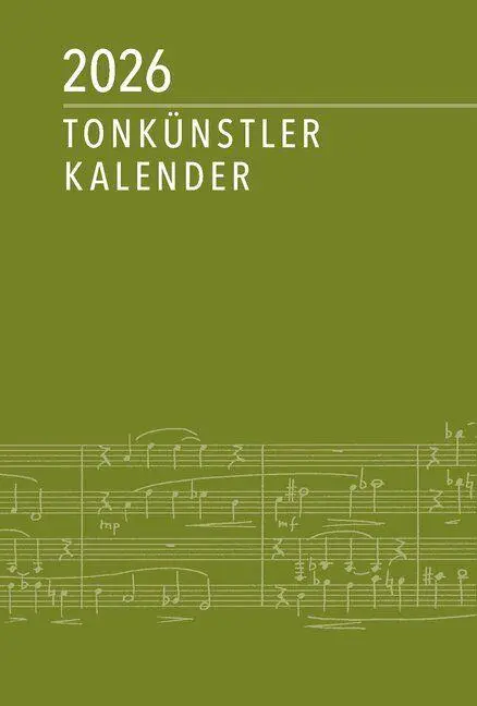 Cover: 9783874841689 | Tonkünstler-Kalender 2026 | Deutscher Tonkünstler-Verband e. V. | 2026