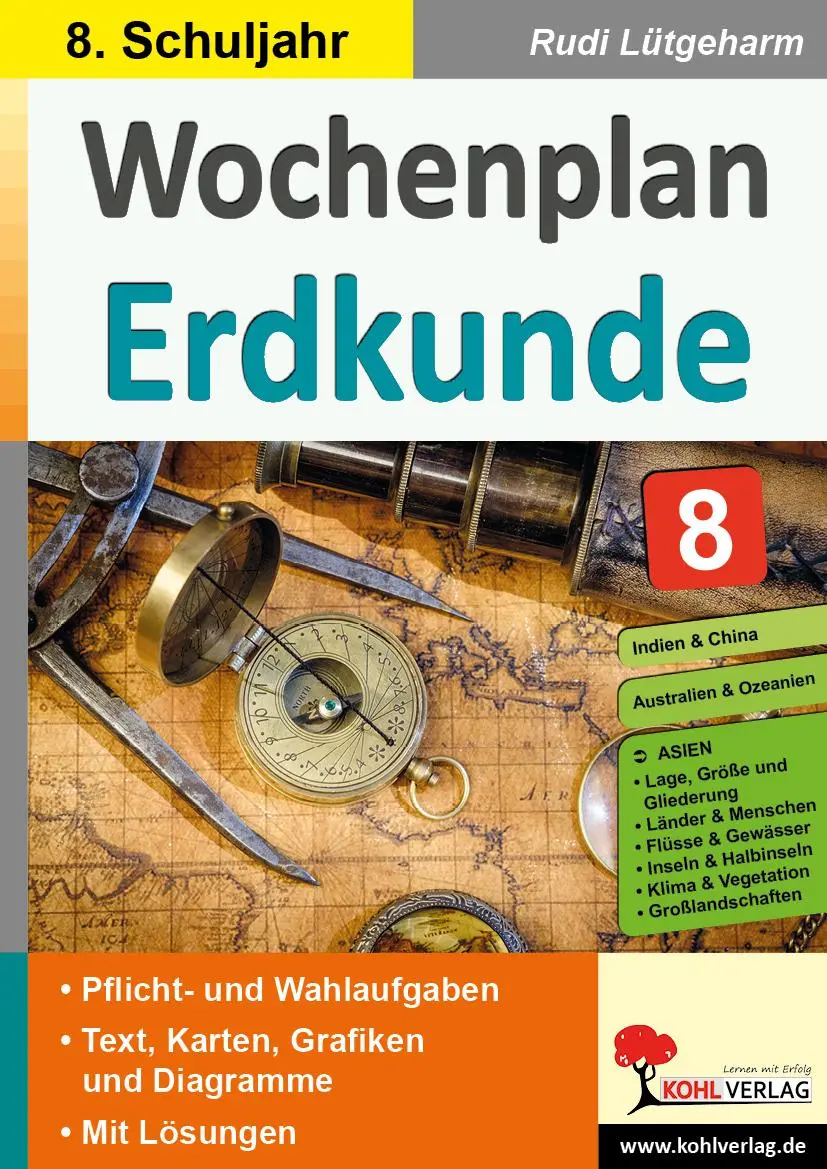 Cover: 9783985581689 | Wochenplan Erdkunde / Klasse 8 | Rudi Lütgeharm | Taschenbuch | 116 S.