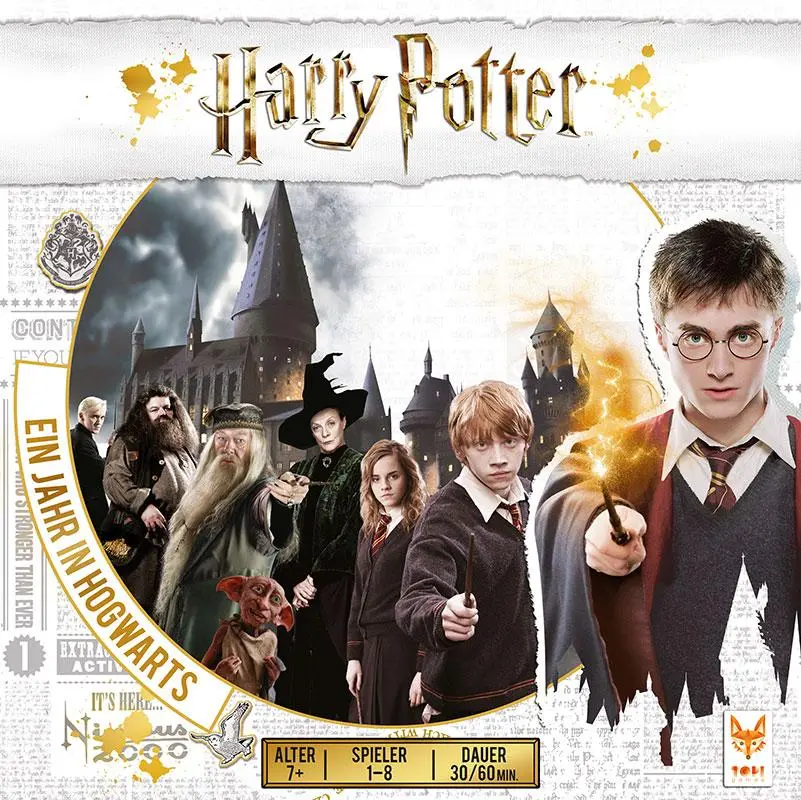 Cover: 4015566601789 | Harry Potter: Ein Jahr in Hogwarts | Jonathan Algaze | Spiel | Deutsch