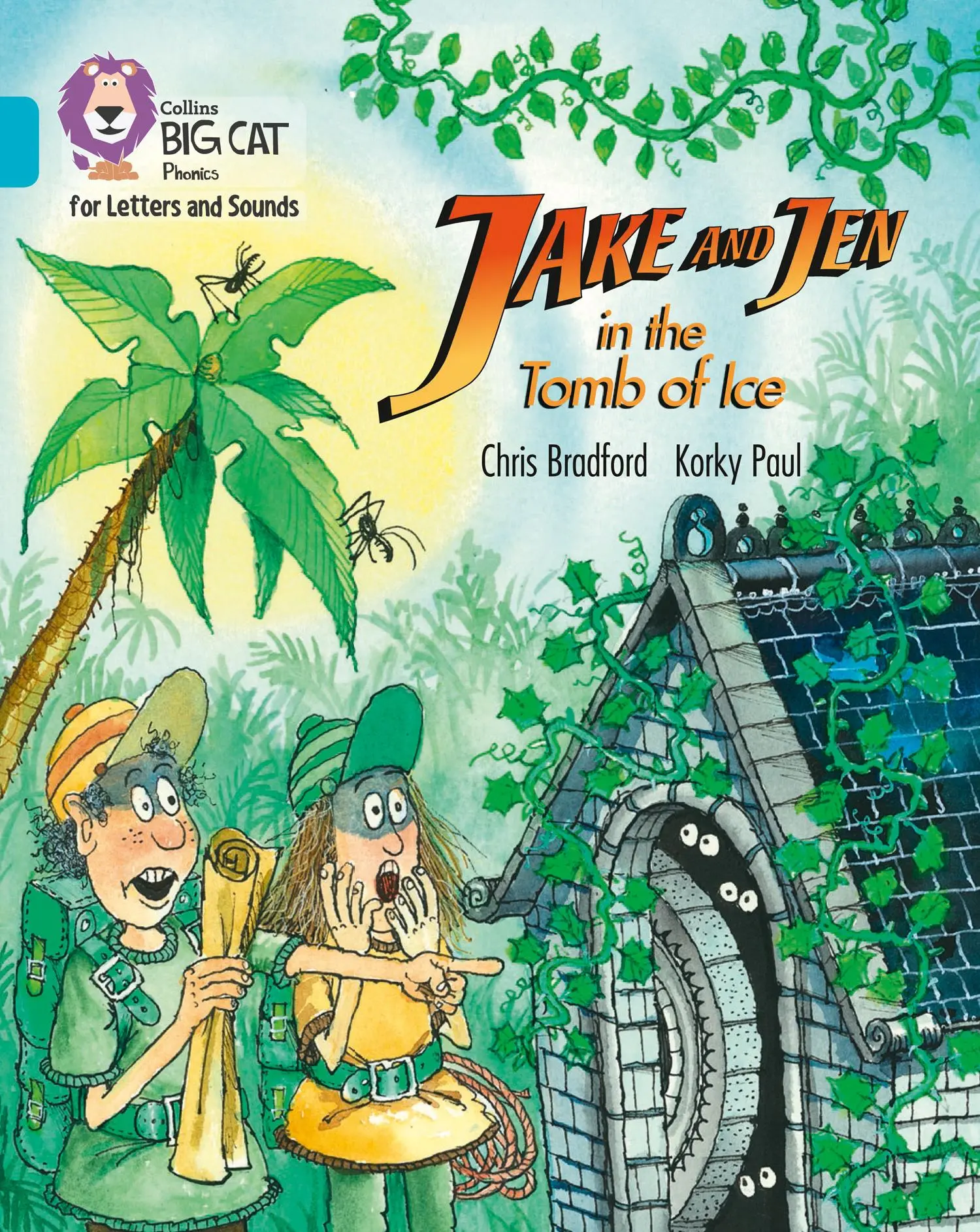 Cover: 9780008251789 | Jake and Jen in the Tomb of Ice | Band 07/Turquoise | Chris Bradford