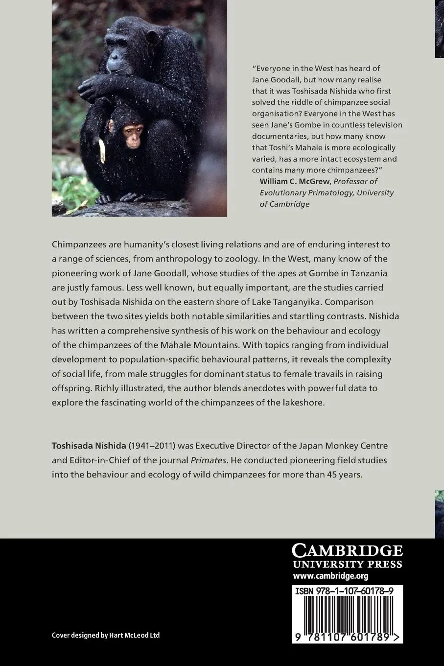Rückseite: 9781107601789 | Chimpanzees of the Lakeshore | Toshisada Nishida | Taschenbuch | 2011