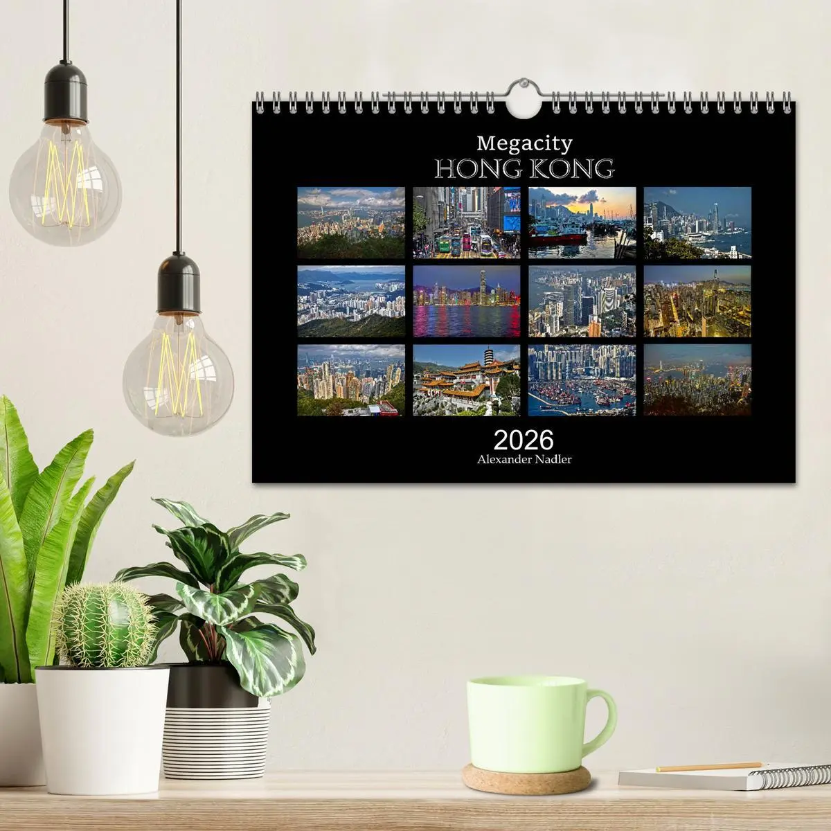 Bild: 9783457731789 | Megacity Hong Kong (Wandkalender 2026 DIN A4 quer), CALVENDO...