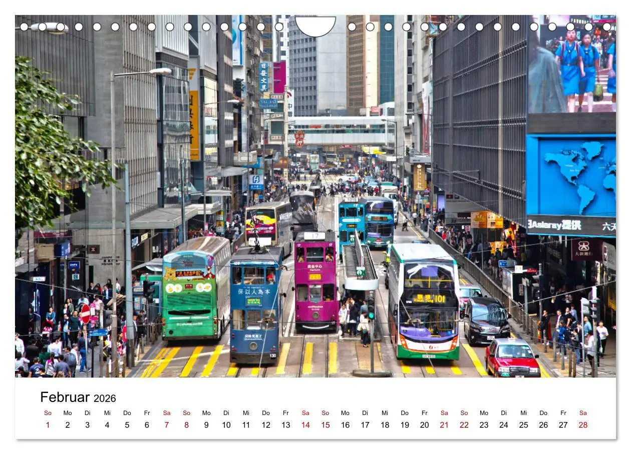 Bild: 9783457731789 | Megacity Hong Kong (Wandkalender 2026 DIN A4 quer), CALVENDO...