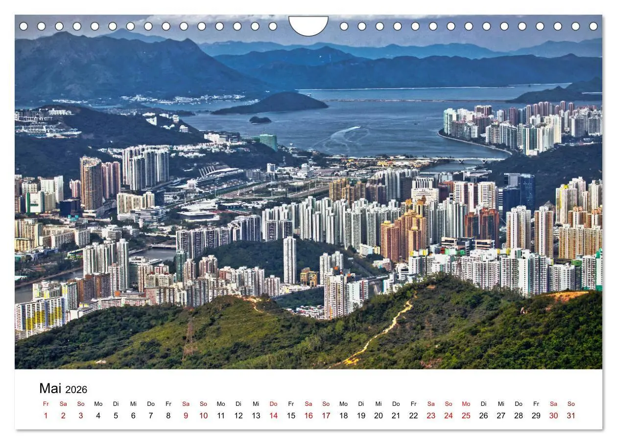 Bild: 9783457731789 | Megacity Hong Kong (Wandkalender 2026 DIN A4 quer), CALVENDO...