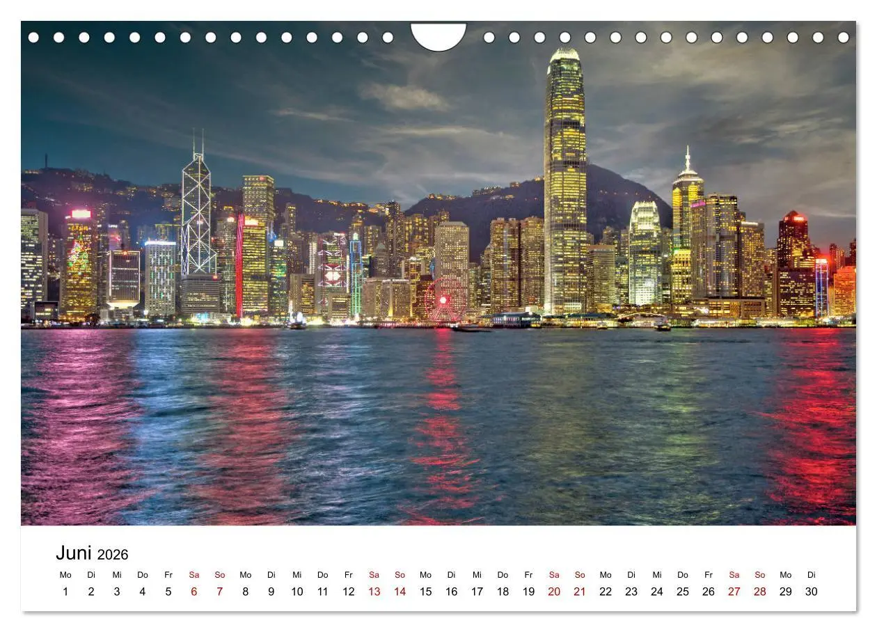 Bild: 9783457731789 | Megacity Hong Kong (Wandkalender 2026 DIN A4 quer), CALVENDO...