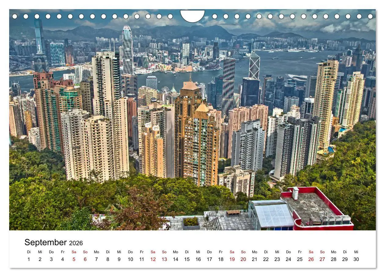 Bild: 9783457731789 | Megacity Hong Kong (Wandkalender 2026 DIN A4 quer), CALVENDO...