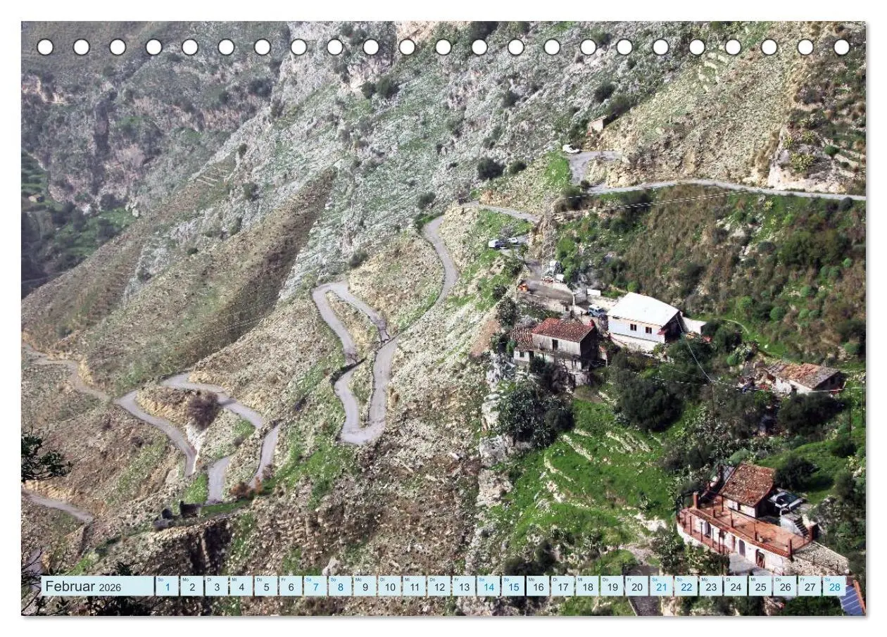 Bild: 9783516061789 | Taormina Siziliens Perle (Tischkalender 2026 DIN A5 quer), CALVENDO...