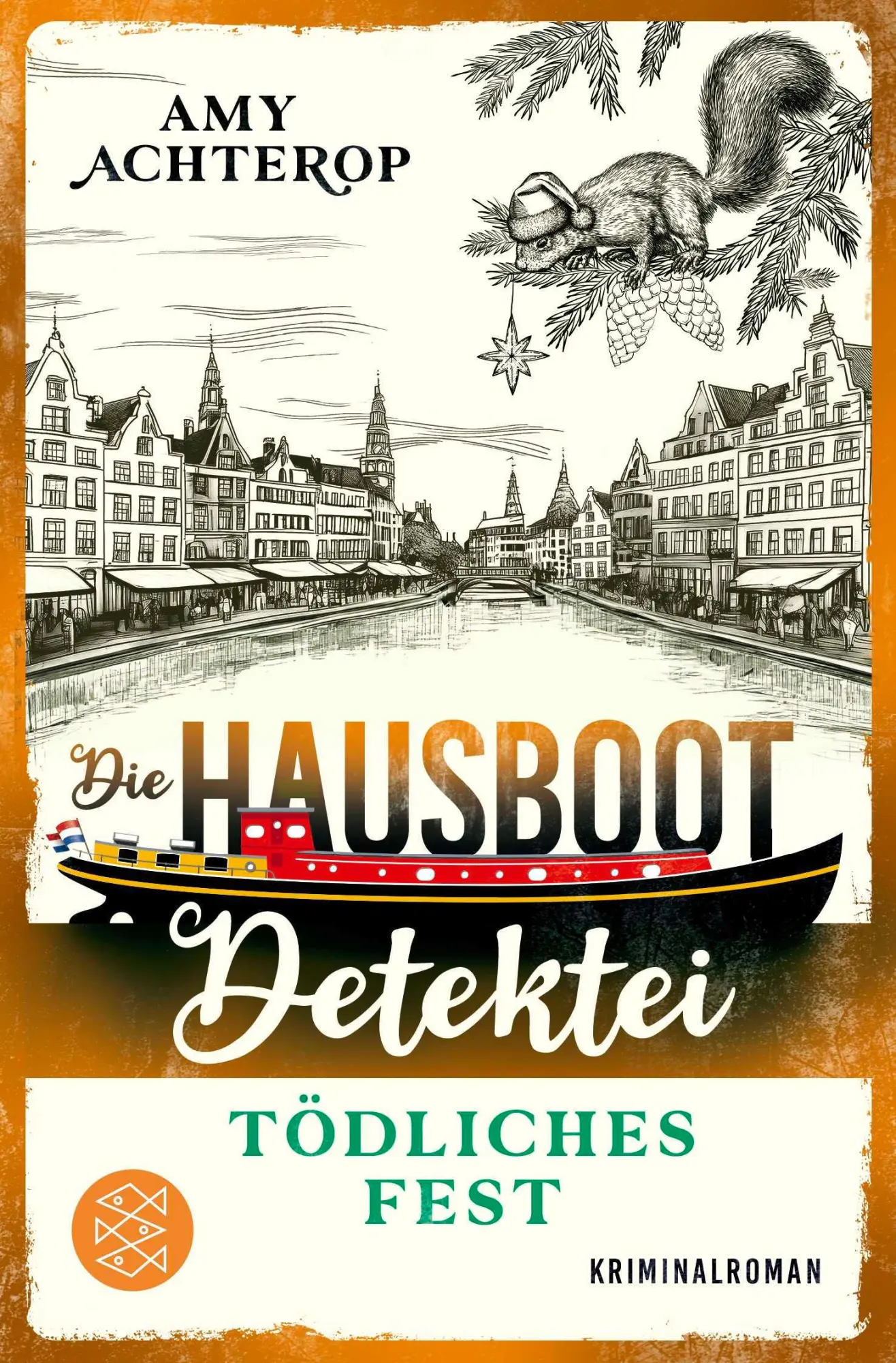 Cover: 9783596711789 | Die Hausboot-Detektei - Tödliches Fest | Amy Achterop | Taschenbuch