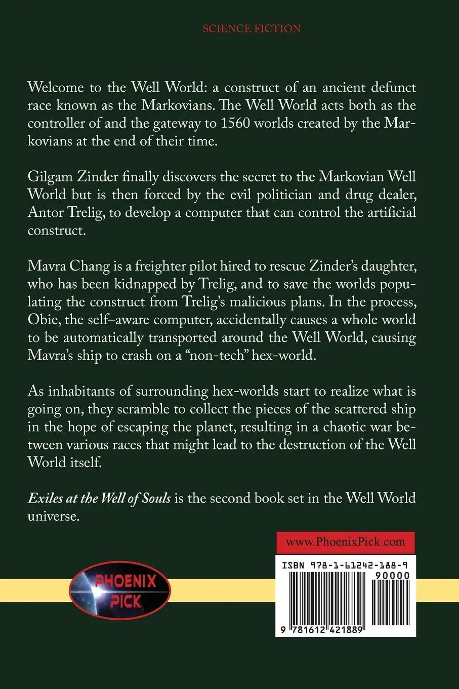 Rückseite: 9781612421889 | Exiles at the Well of Souls (Well World Saga | Volume 2) | Chalker