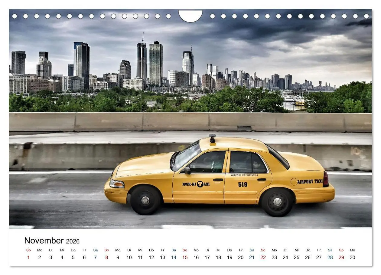 Bild: 9783457341889 | Meine Liebe New York (Wandkalender 2026 DIN A4 quer), CALVENDO...