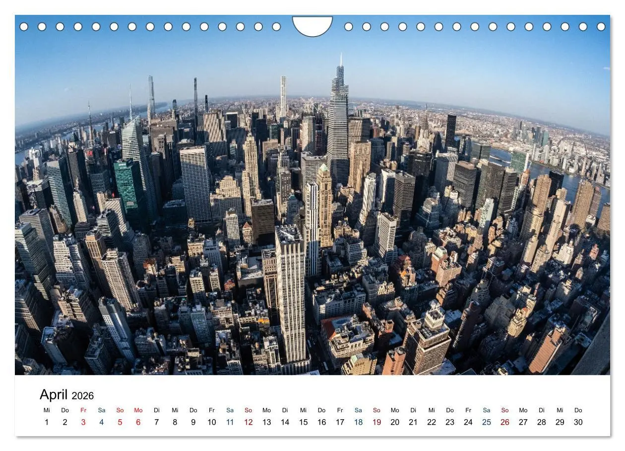 Bild: 9783457341889 | Meine Liebe New York (Wandkalender 2026 DIN A4 quer), CALVENDO...