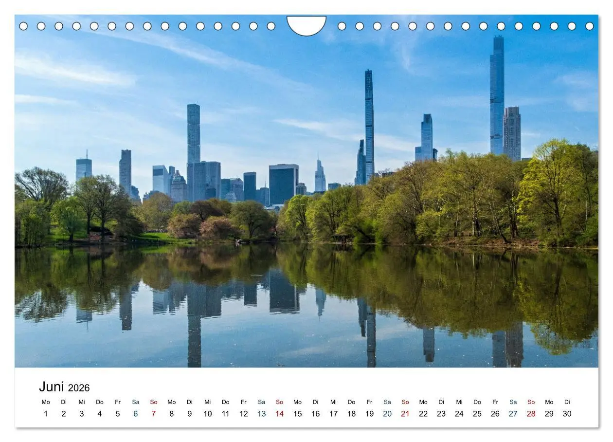 Bild: 9783457341889 | Meine Liebe New York (Wandkalender 2026 DIN A4 quer), CALVENDO...
