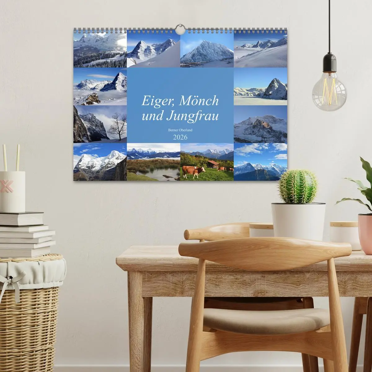 Bild: 9783457891889 | Eiger, Mönch und Jungfrau 2026 (Wandkalender 2026 DIN A3 quer),...