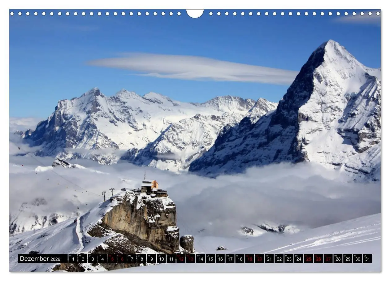 Bild: 9783457891889 | Eiger, Mönch und Jungfrau 2026 (Wandkalender 2026 DIN A3 quer),...