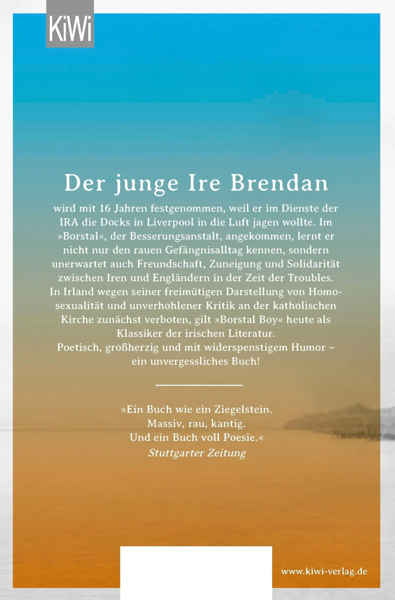 Rückseite: 9783462051889 | Borstal Boy | Brendan Behan | Taschenbuch | 490 S. | Deutsch | 2019