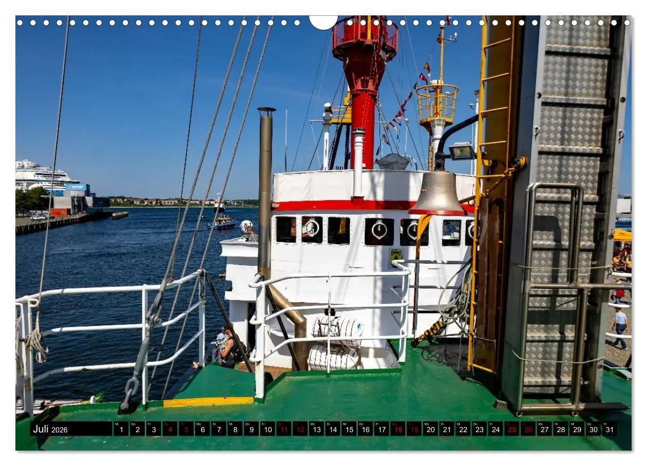 Bild: 9783516671889 | Feuerschiff Elbe 1 - In der Hansestadt Wismar (Wandkalender 2026...