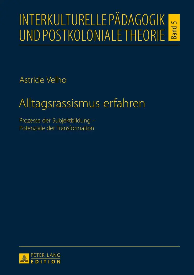 Cover: 9783631651889 | Alltagsrassismus erfahren | Astride Velho | Buch | Deutsch | 2015
