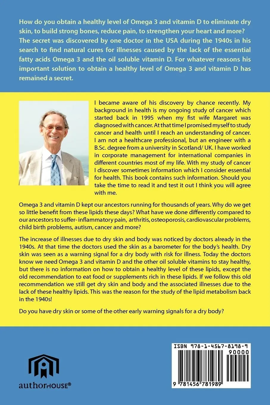 Rückseite: 9781456781989 | Omega 3 and Vitamin D Secrets ! | Svein Torgersbraten | Taschenbuch