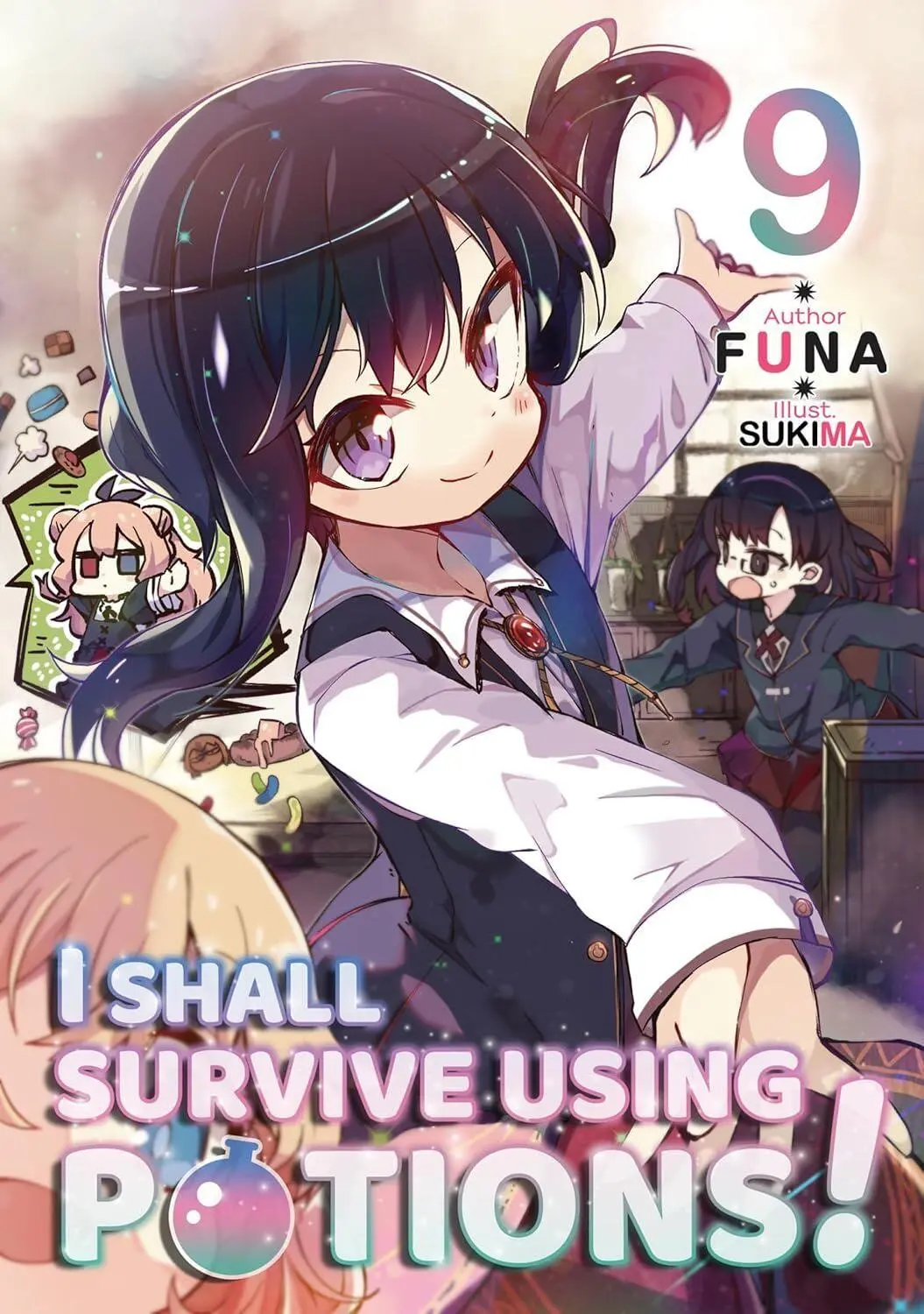 Yen Press I Shall Survive Using Potions! Volume 9 (Light Novel)