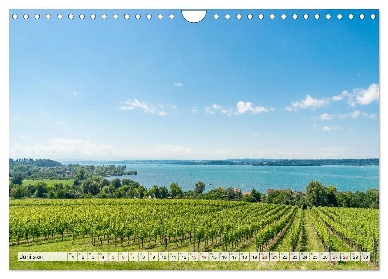 Bild: 9783457641989 | Traumhafter Bodensee (Wandkalender 2026 DIN A4 quer), CALVENDO...
