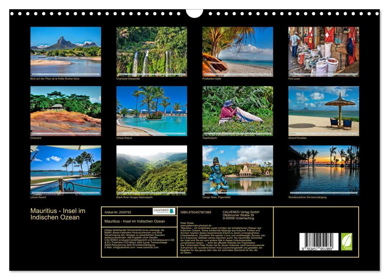 Bild: 9783457951989 | Mauritius - Insel im Indischen Ozean (Wandkalender 2026 DIN A3...