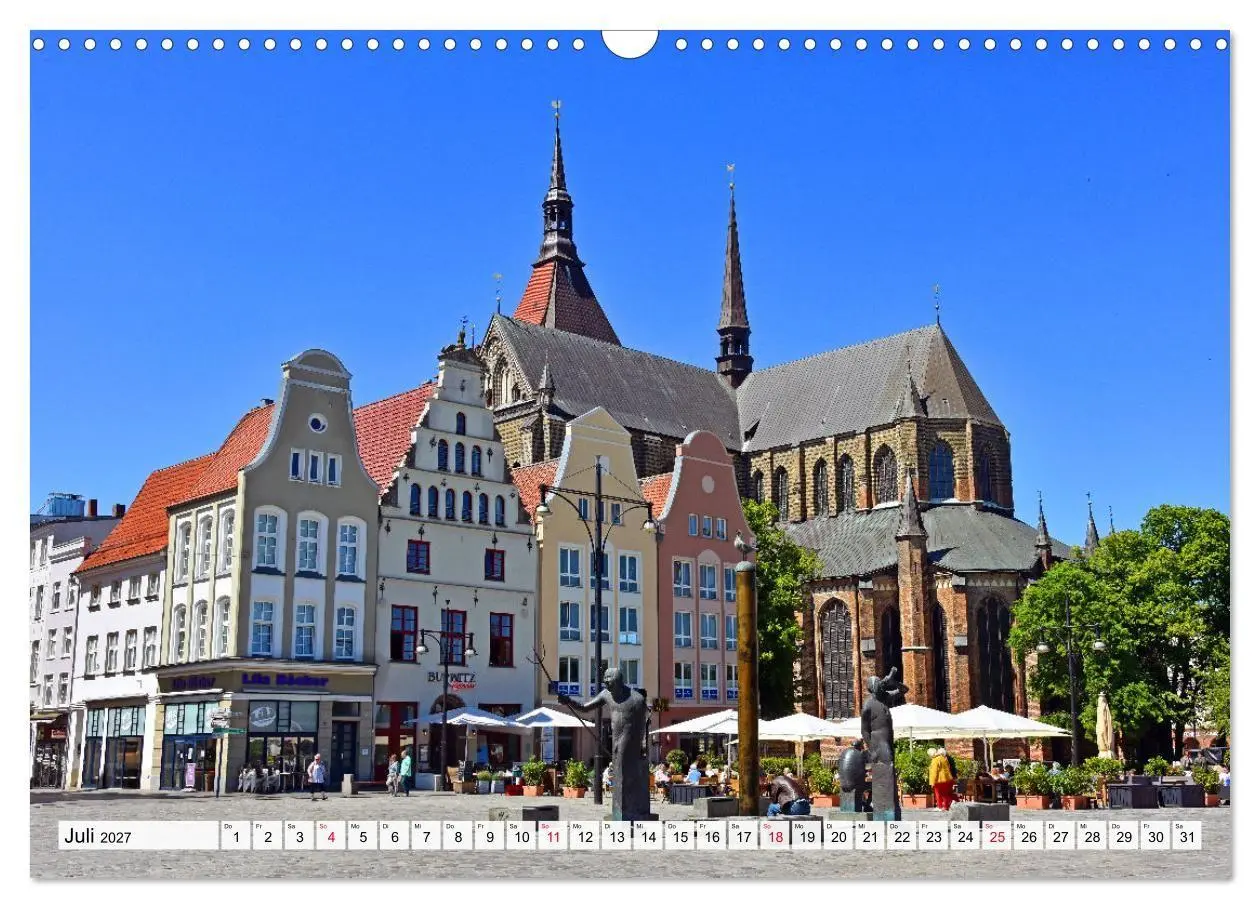 Bild: 9783569511989 | Hansestadt ROSTOCK, das Tor zur Ostsee (Wandkalender 2027 DIN A3...