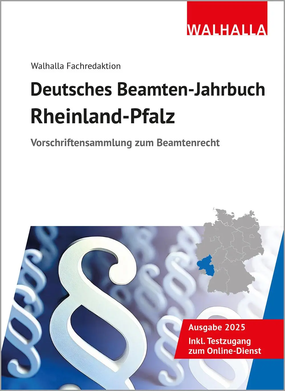 Cover: 9783802911989 | Deutsches Beamten-Jahrbuch Rheinland-Pfalz 2025 | Fachredaktion | Buch