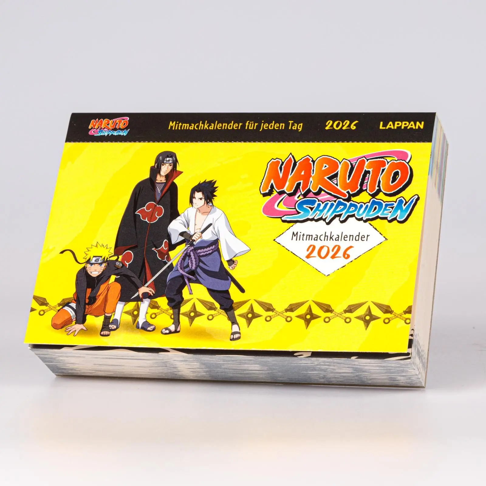 Bild: 9783830321989 | Naruto Shippuden 2026 Mitmachkalender für jeden Tag | Kalender | 2026