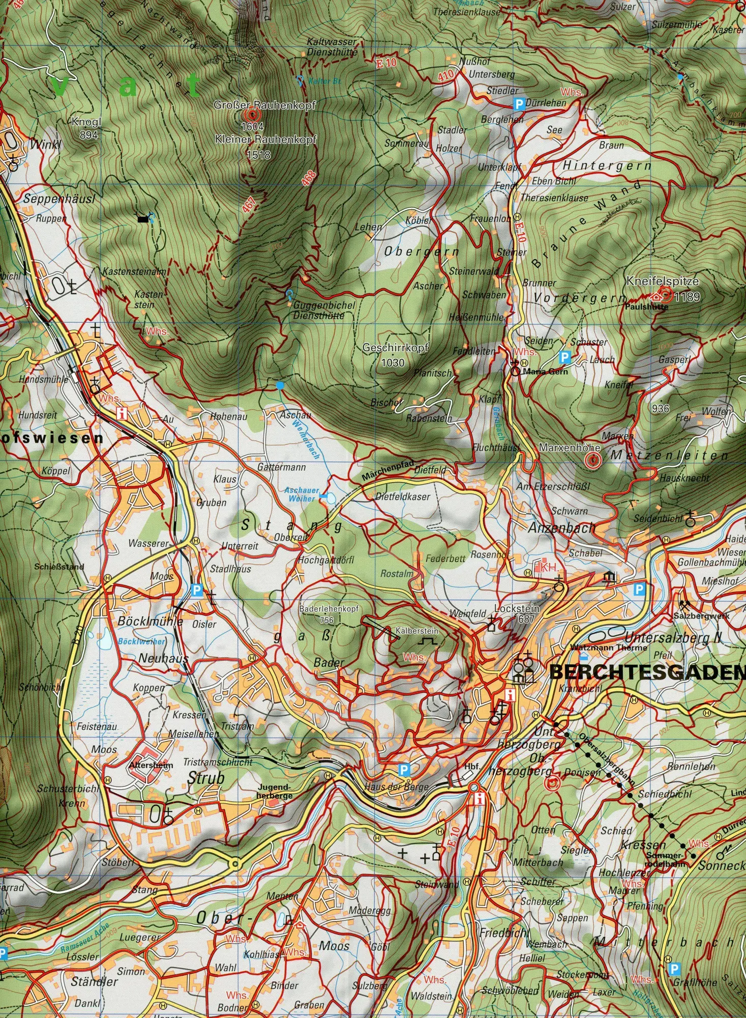 Bild: 9783940141989 | Wanderkarte Berchtesgadener Alpen 1 : 25 000 | (Land-)Karte | II