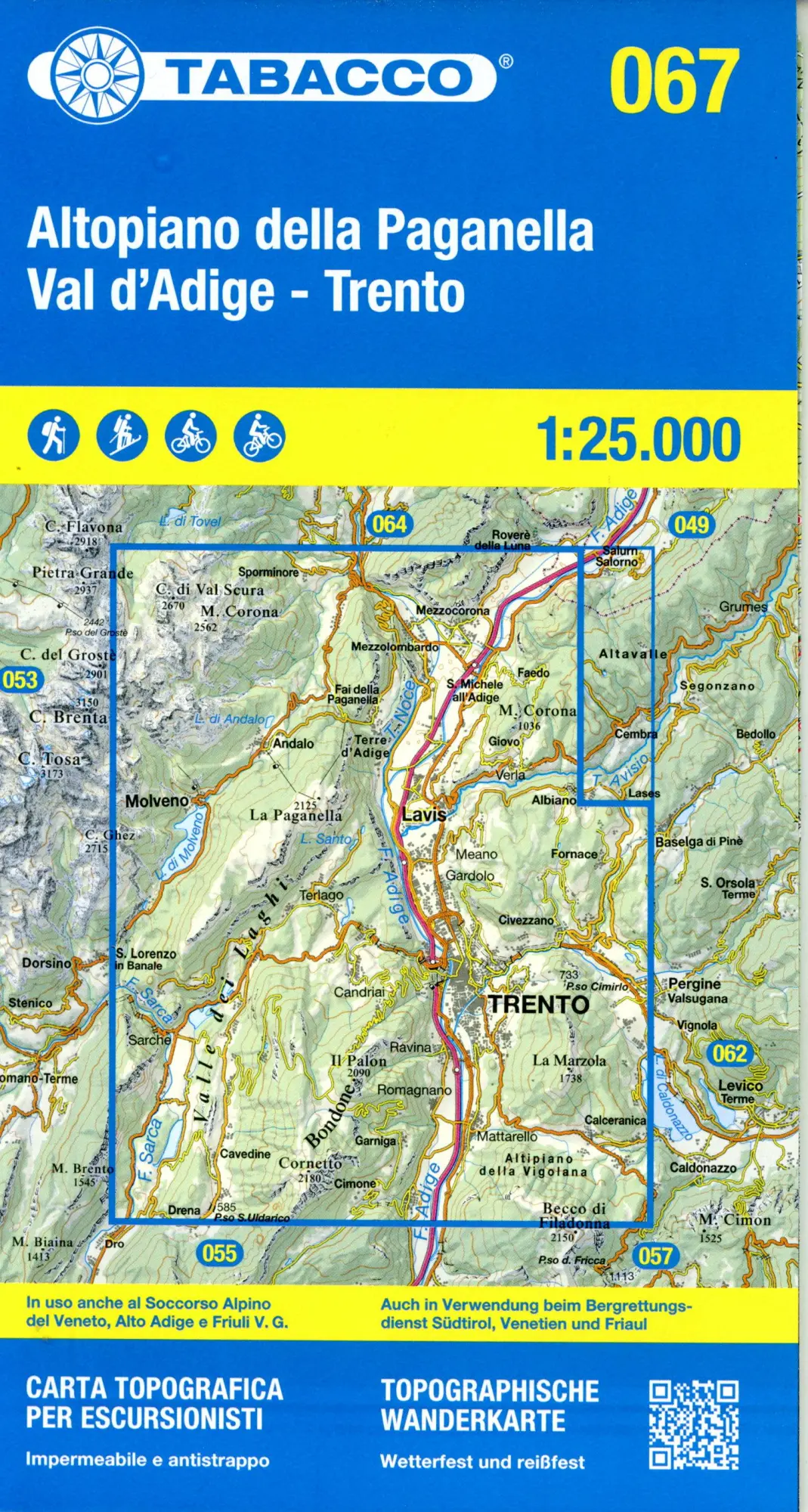 Cover: 9788883151989 | 67 Altopiano | 1:25000 | (Land-)Karte | Gefalzt | Italienisch | 2026