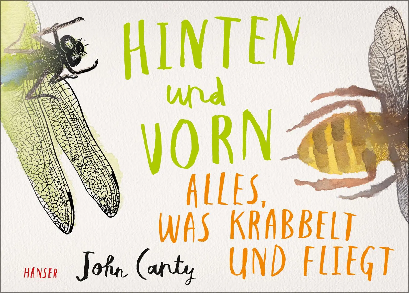Cover: 9783446262089 | Hinten und vorn - Alles, was krabbelt und fliegt | John Canty | Buch