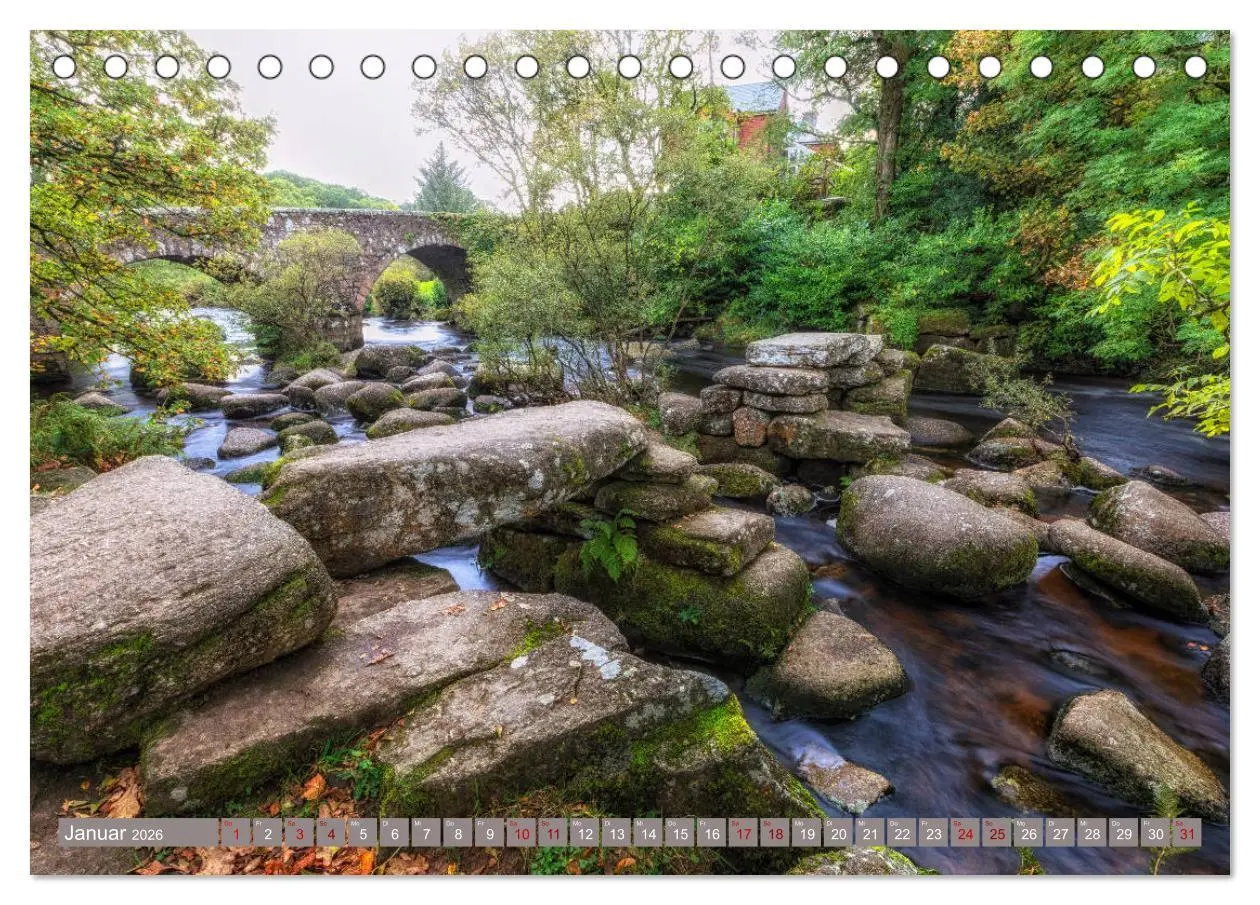 Bild: 9783457842089 | Dartmoor, herbe Schönheit im Süden Englands (Tischkalender 2026 DIN...