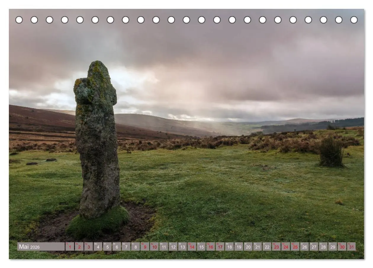 Bild: 9783457842089 | Dartmoor, herbe Schönheit im Süden Englands (Tischkalender 2026 DIN...