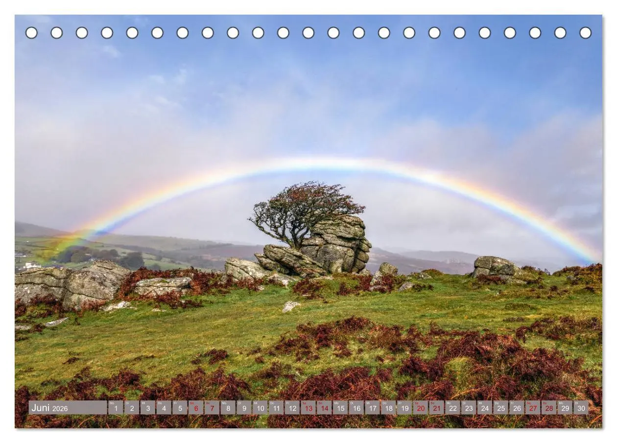 Bild: 9783457842089 | Dartmoor, herbe Schönheit im Süden Englands (Tischkalender 2026 DIN...
