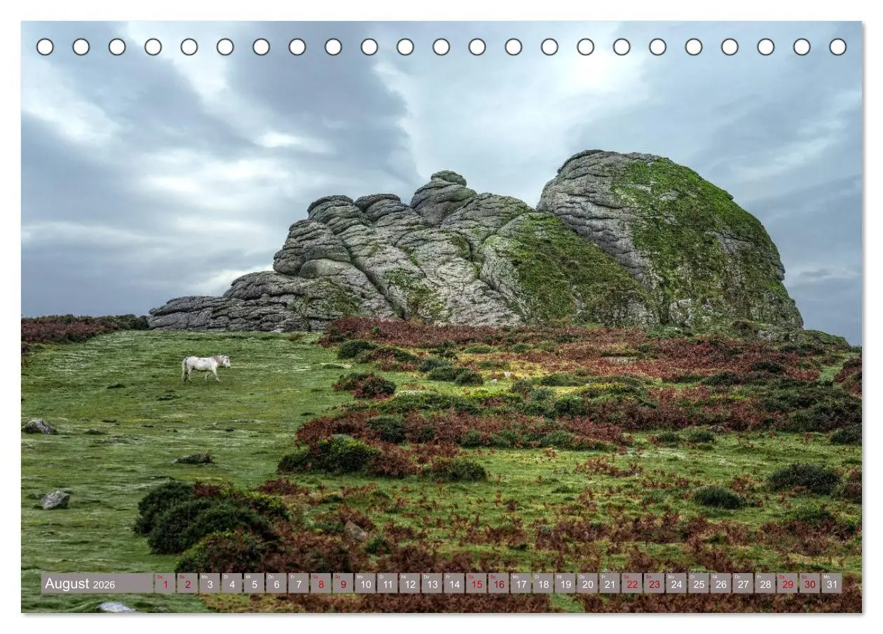 Bild: 9783457842089 | Dartmoor, herbe Schönheit im Süden Englands (Tischkalender 2026 DIN...