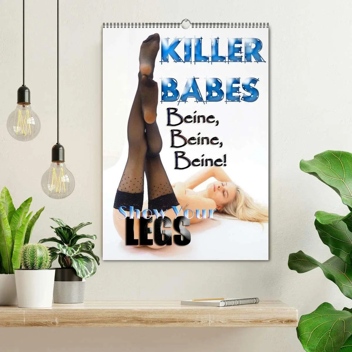 Bild: 9783516242089 | KILLERBABES - Show Your Legs! (Wandkalender 2026 DIN A2 hoch),...