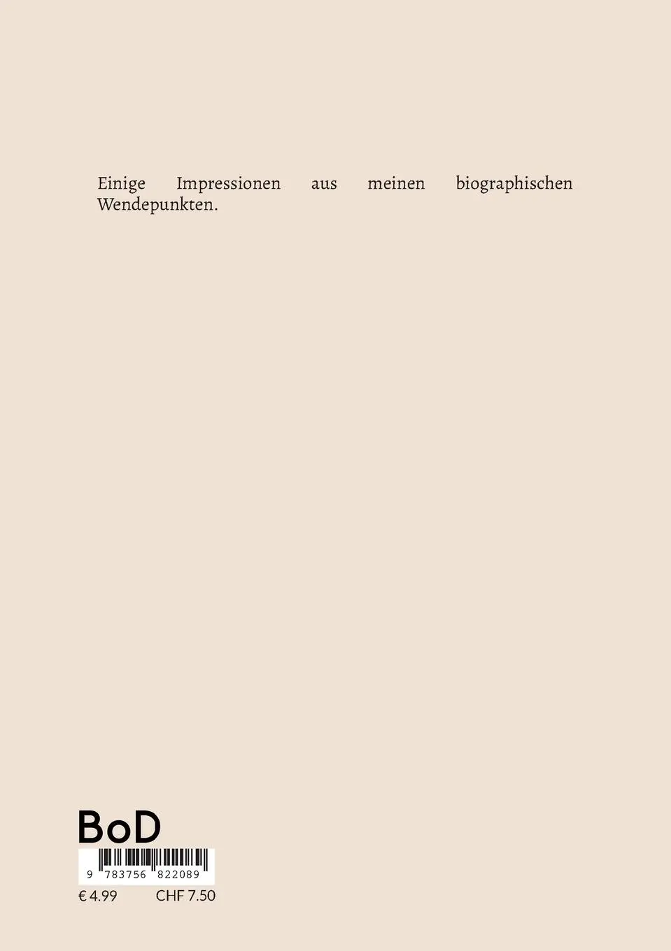 Rückseite: 9783756822089 | Meine rätselhafte Biographie - oder wie ich zum Anthroposophen wurde