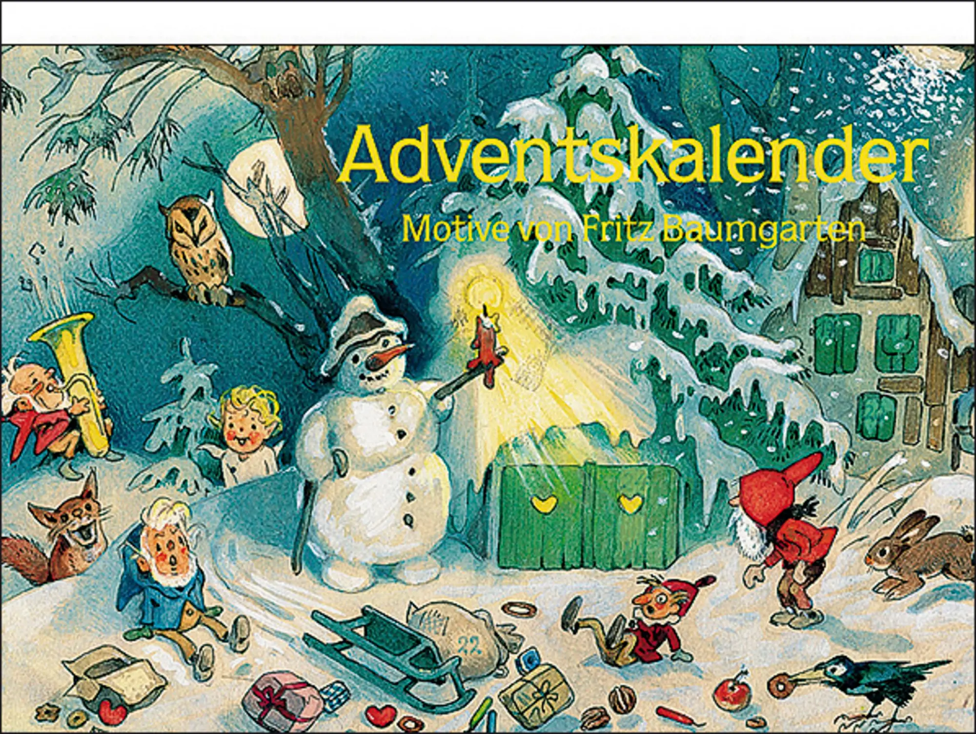 Cover: 9783782702089 | Nostalgie im Advent | Abreißkalender | Fritz Baumgarten | Kalender