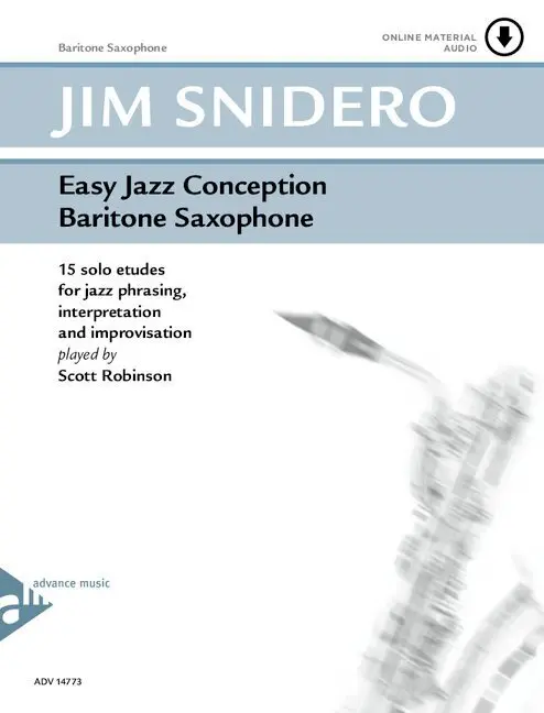 Cover: 9783892212089 | Easy Jazz Conception for Baritone Saxophone, w. Audio-CD | Jim Snidero