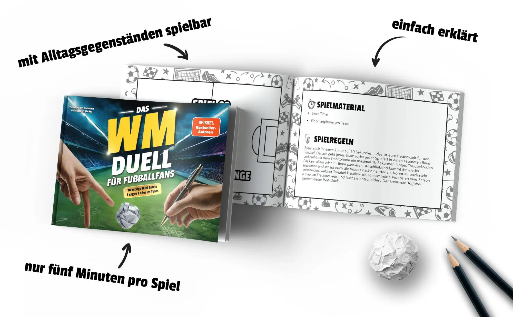Bild: 9783911252089 | Das WM Duell für Fußballfans | Tobias Müller-Edelmann | Taschenbuch