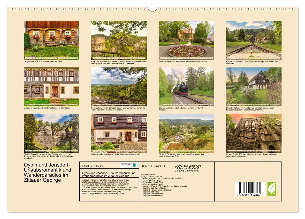 Bild: 9783457522189 | Oybin und Jonsdorf-Urlaubsromantik und Wanderparadies im Zittauer...