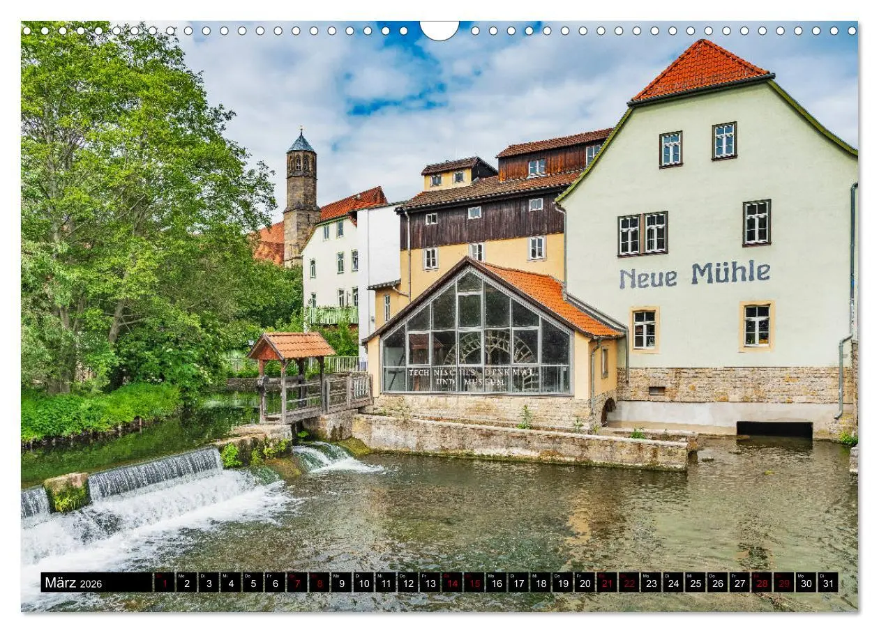 Bild: 9783457692189 | Ein Wochenende in Erfurt (Wandkalender 2026 DIN A3 quer), CALVENDO...
