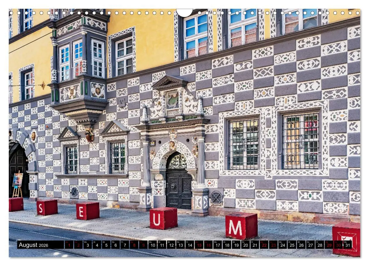 Bild: 9783457692189 | Ein Wochenende in Erfurt (Wandkalender 2026 DIN A3 quer), CALVENDO...